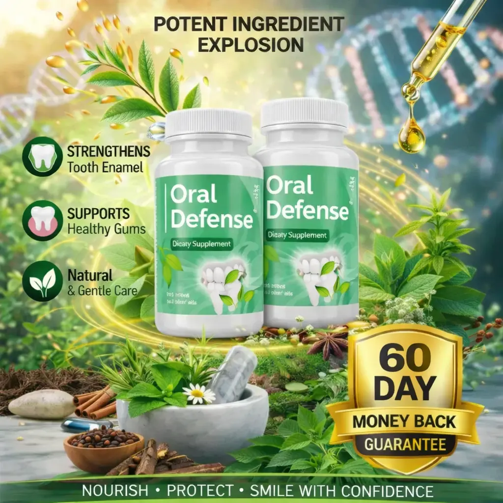 How OralDefense oral health supplement works with dropper bottle