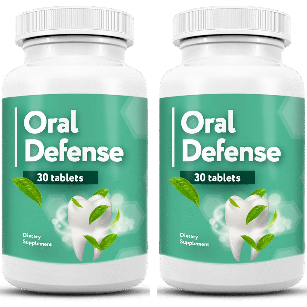 OralDefense nail supplement 2 bottle package 60 day supply