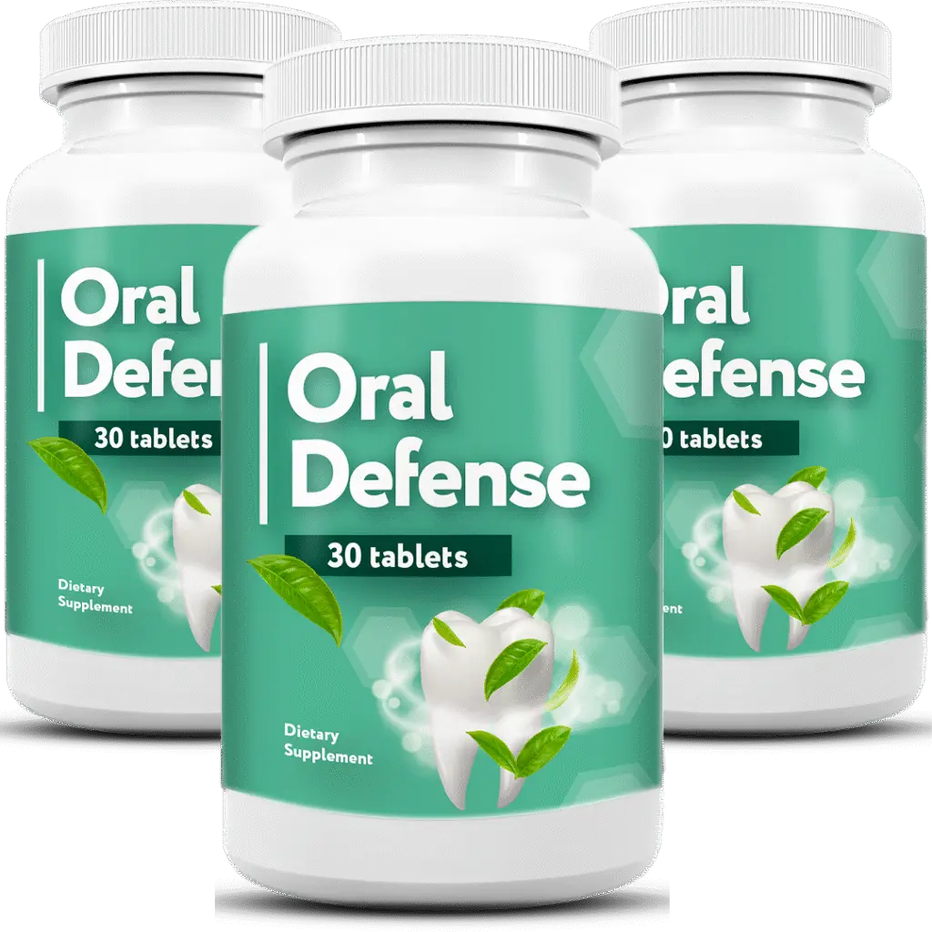 OralDefense nail supplement 3 bottle package 90 day supply